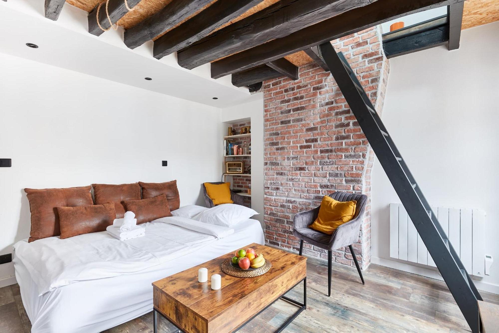 Central 1Br Room Space Paris Exteriör bild